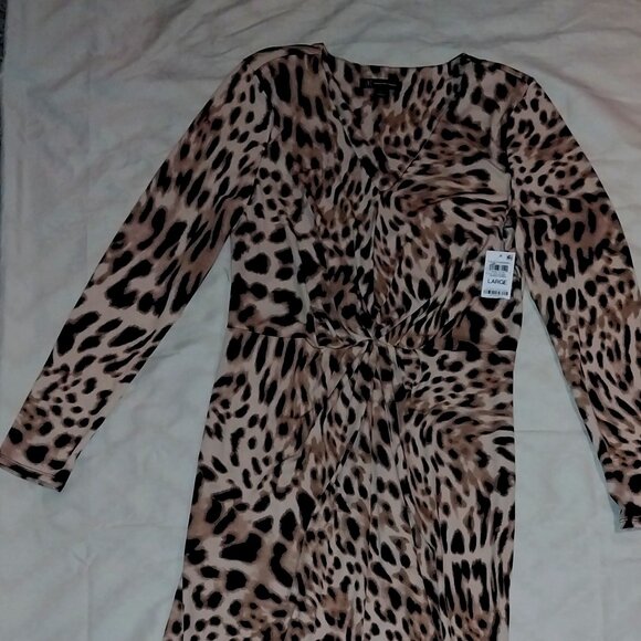 INC International Concepts Dresses & Skirts - New with tags INC animal print maxi dress Size L
